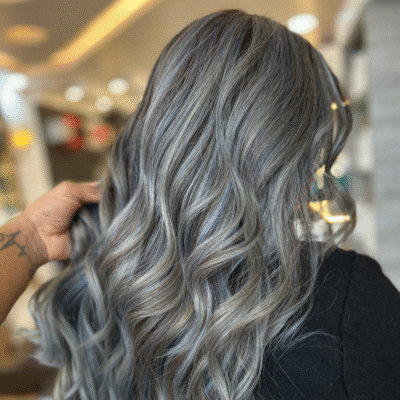 ice blonde Technique FOILAYAGE